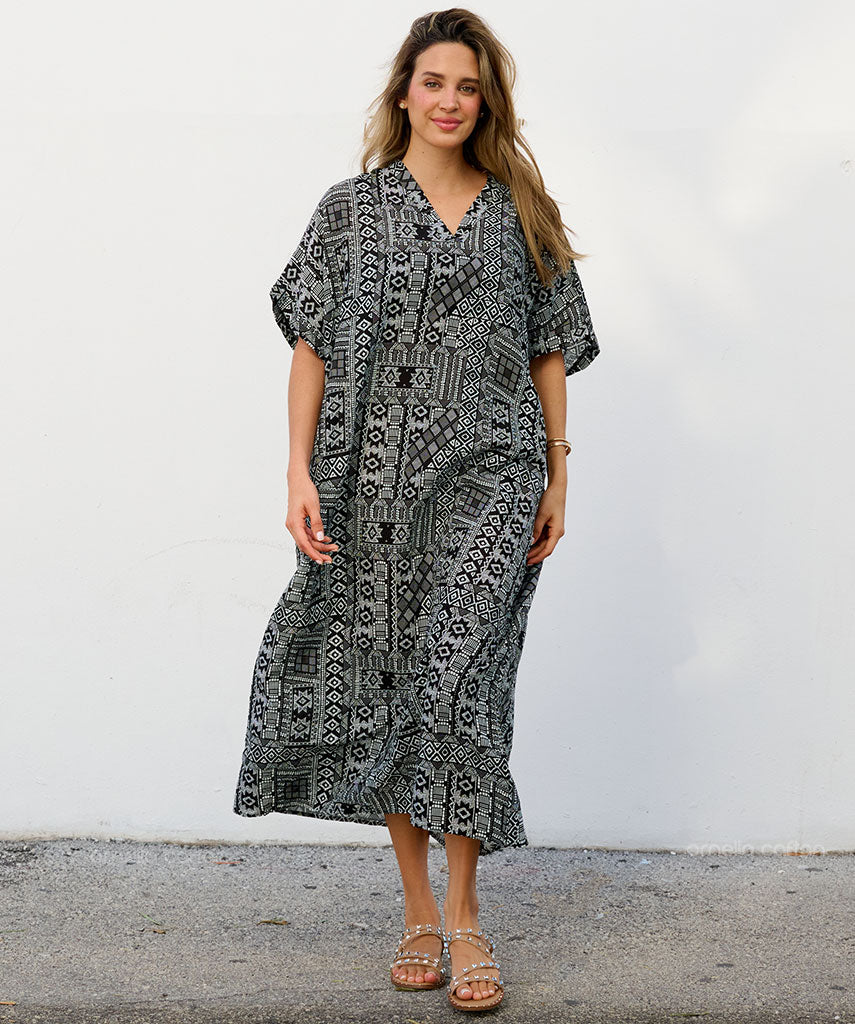 Harper | Women’s Loose Casual Caftan with Relaxed Silhouette