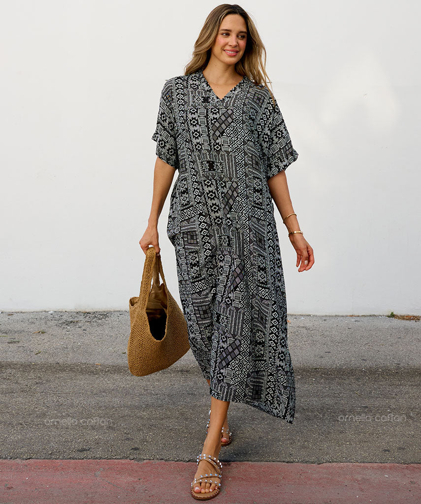 Harper | Women’s Loose Casual Caftan with Relaxed Silhouette
