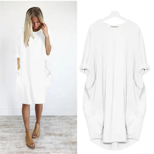 Amanda | Women’s Tummy Covering Dress with Soft Fabric