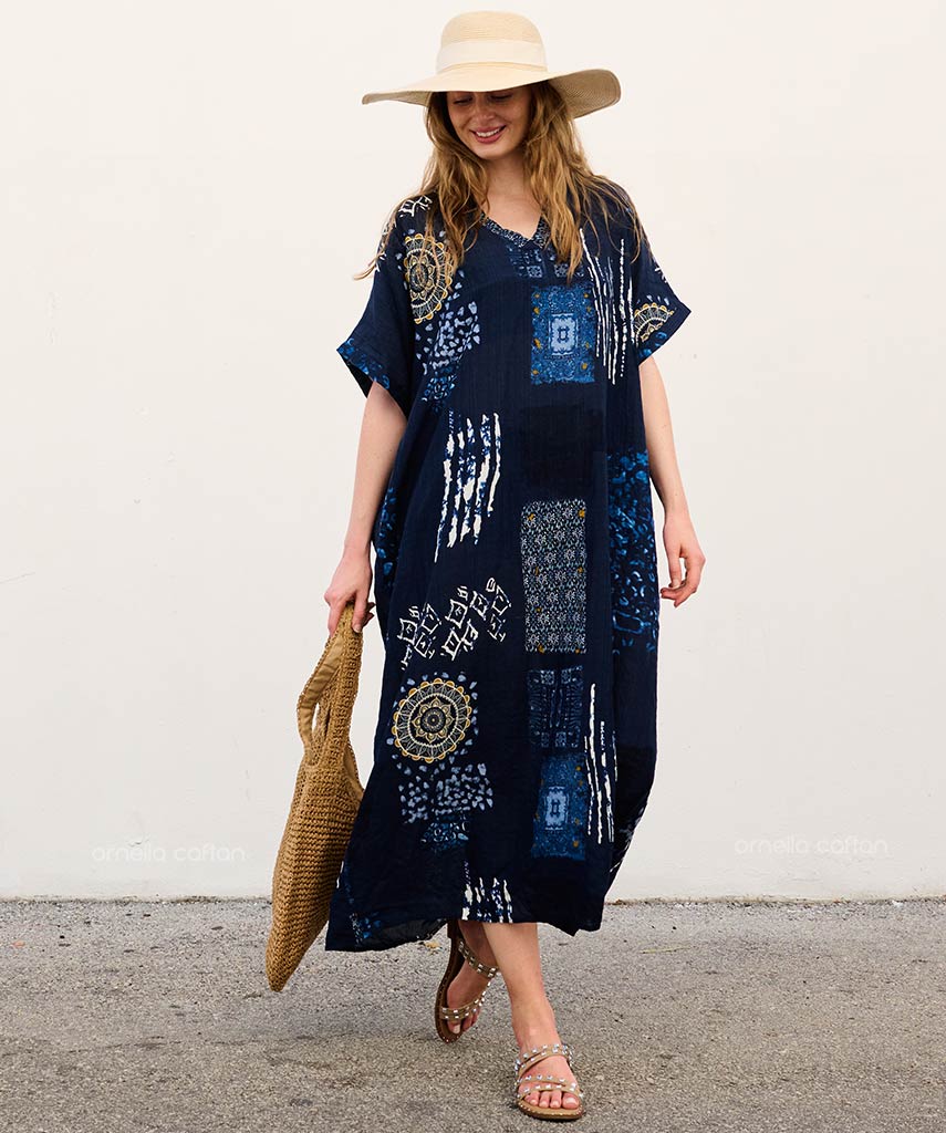 Poppy | Women’s Loose Casual Caftan with Breathable Comfort