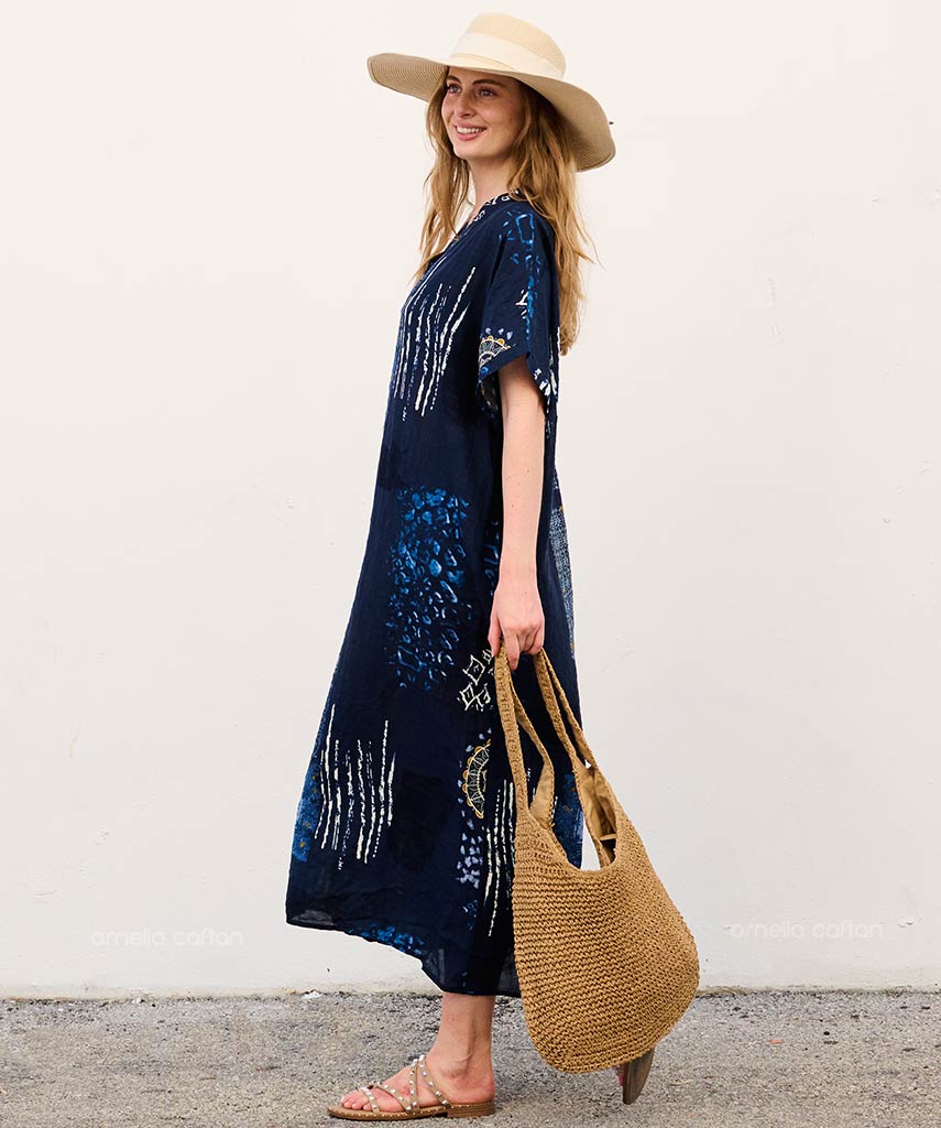 Poppy | Women’s Loose Casual Caftan with Breathable Comfort