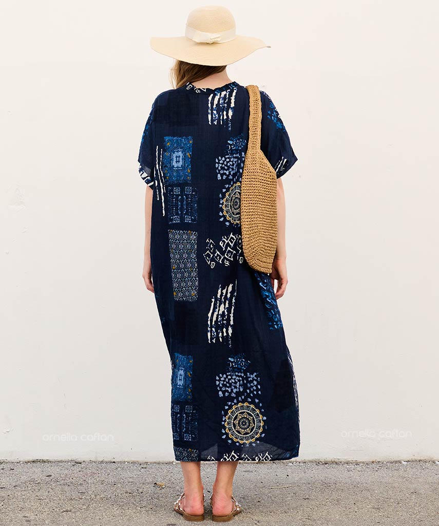 Poppy | Women’s Loose Casual Caftan with Breathable Comfort