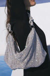 Olivia Turner | Crystal Rhinestone Hobo Bag For Women