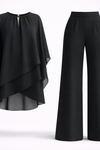 Giovanna Ricci | Elegant Layered Two-Piece Set For Women