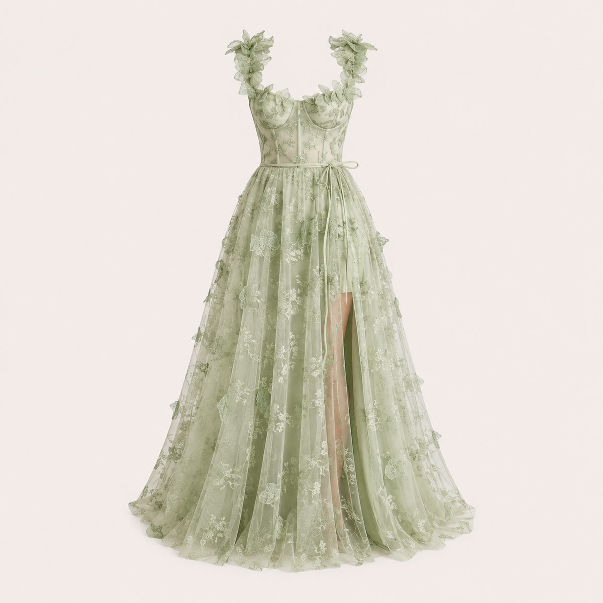 Elise Campbell | Floral Formal Maxi Dress For Women
