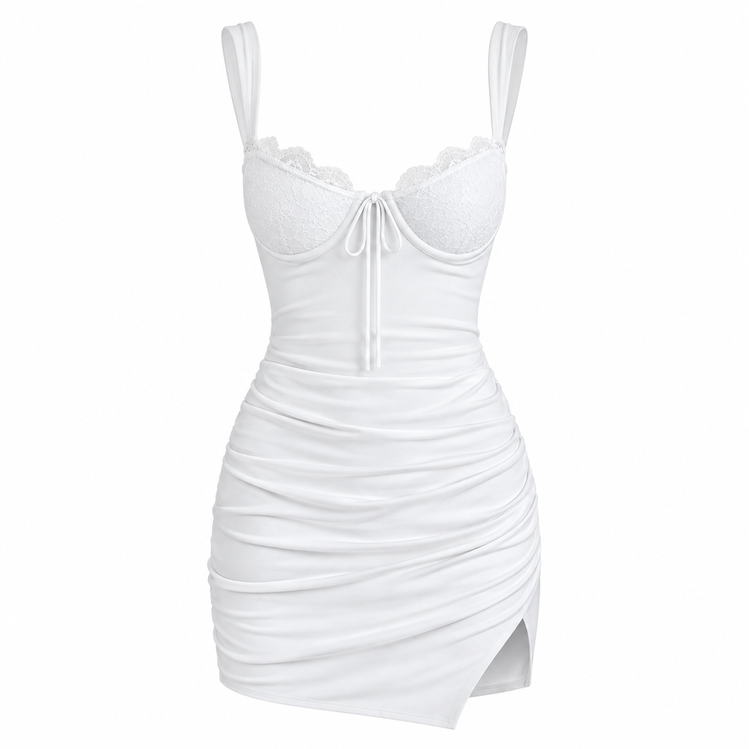 Elise Marlow | Lace Trim Summer Dress For Women