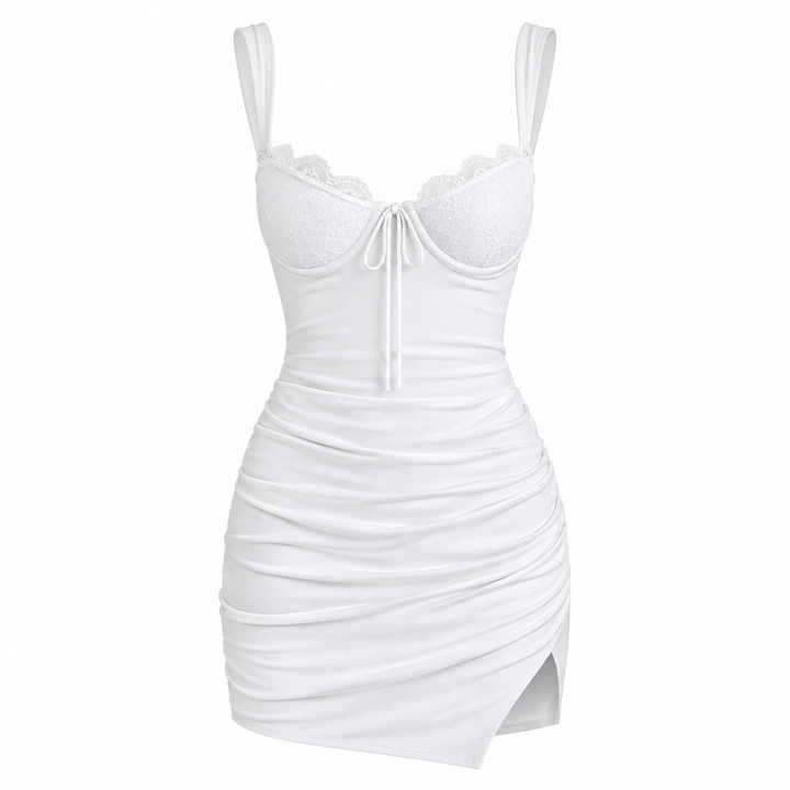 Elise Marlow | Lace Trim Summer Dress For Women
