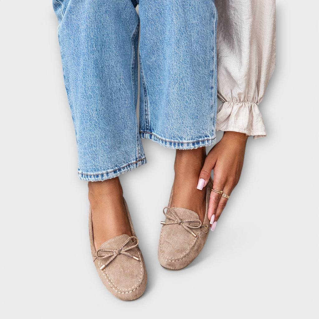 Sophia | Women’s Soft Leather Moccasins with Plush Cushioning