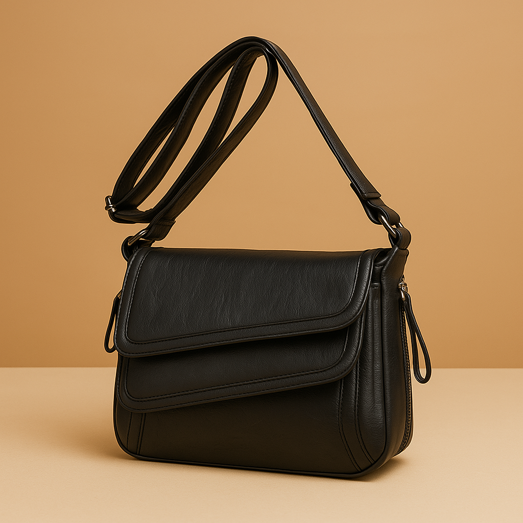 Lillian | Women’s Flap Shoulder Bag with Adjustable Strap