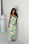 Aisling | Elegant Sleeveless Floral Maxi Dress
