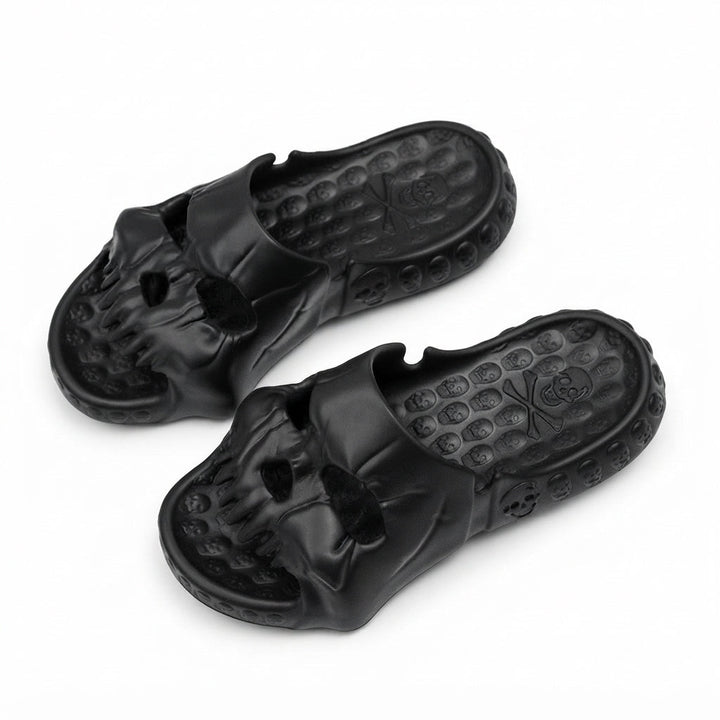 Bone Daddy | Skull Halloween Slippers For Men