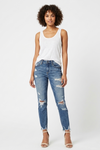 Camille Rousseau | Distressed Flared Denim Jeans With Vintage Edge (Women)