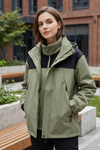 Women's 3-in-1 Fleece Winter Jacket with Hood