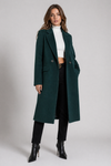 Short Classic Single-Breasted Trench Coat for Women