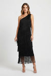 Georgia King | One-Shoulder Tassel Maxi Dress For Women