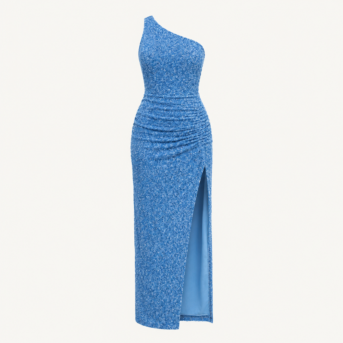 Grace Alderton | One Shoulder Sequin Maxi Dress For Women