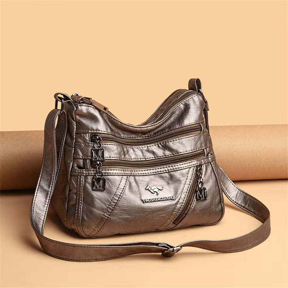 Hannah | Women’s Multi-Pocket Bag with Adjustable Strap