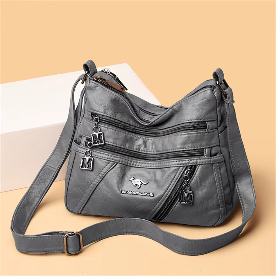 Hannah | Women’s Multi-Pocket Bag with Adjustable Strap