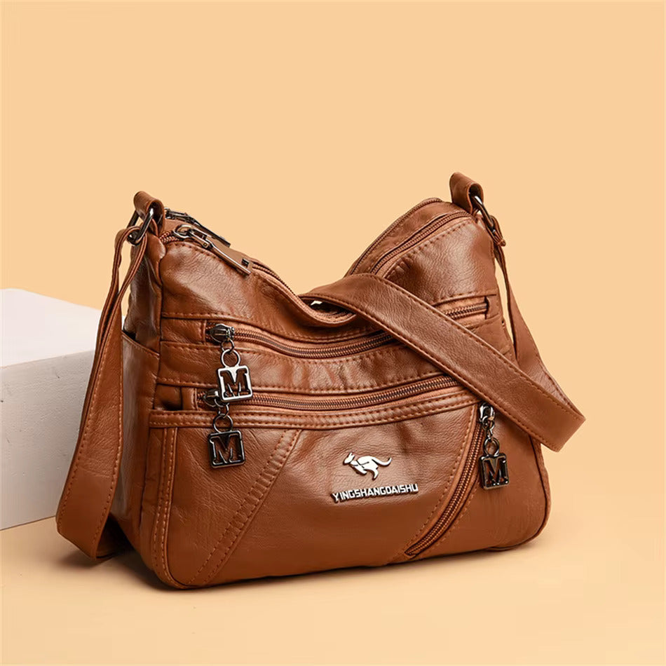 Hannah | Women’s Multi-Pocket Bag with Adjustable Strap