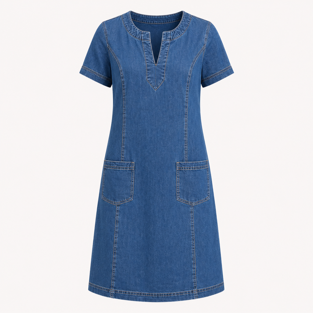 Hannah Fielding | Relaxed Denim Midi Dress For Women