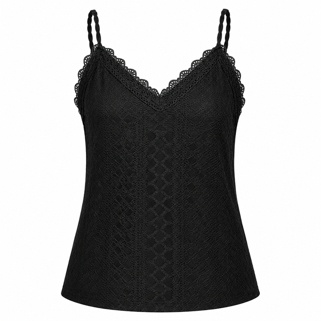 Hannah Turner | Lace-Trim Cami Top For Women