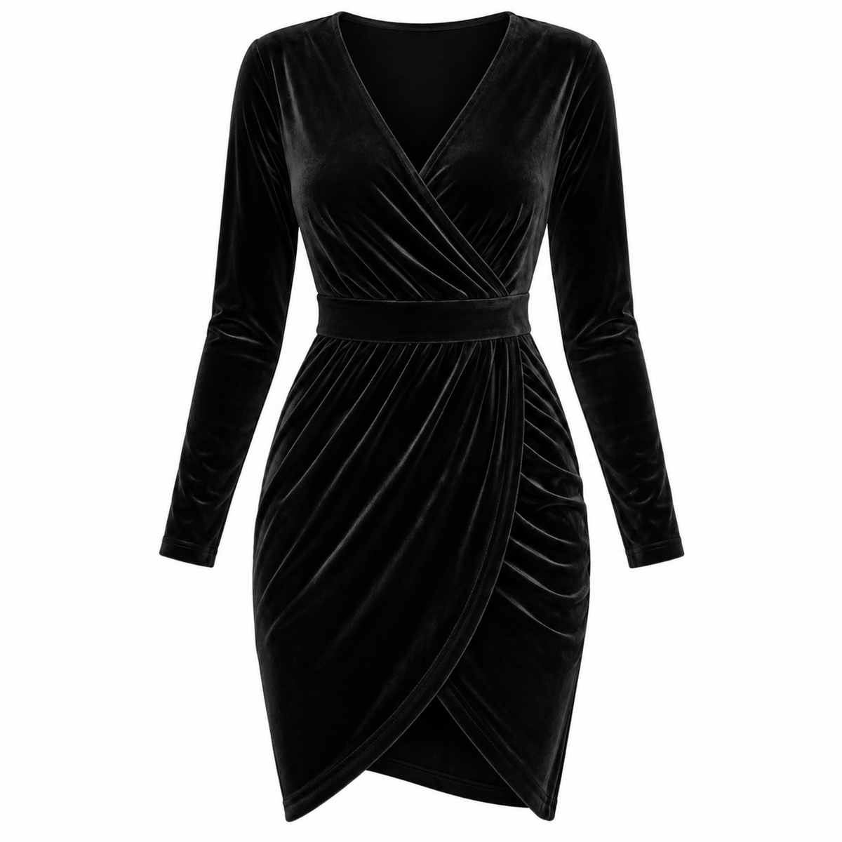 Hannah White | Velvet Cocktail Dress For Women