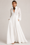 Harper White | Elegant Long Sleeve Maxi Dress For Women