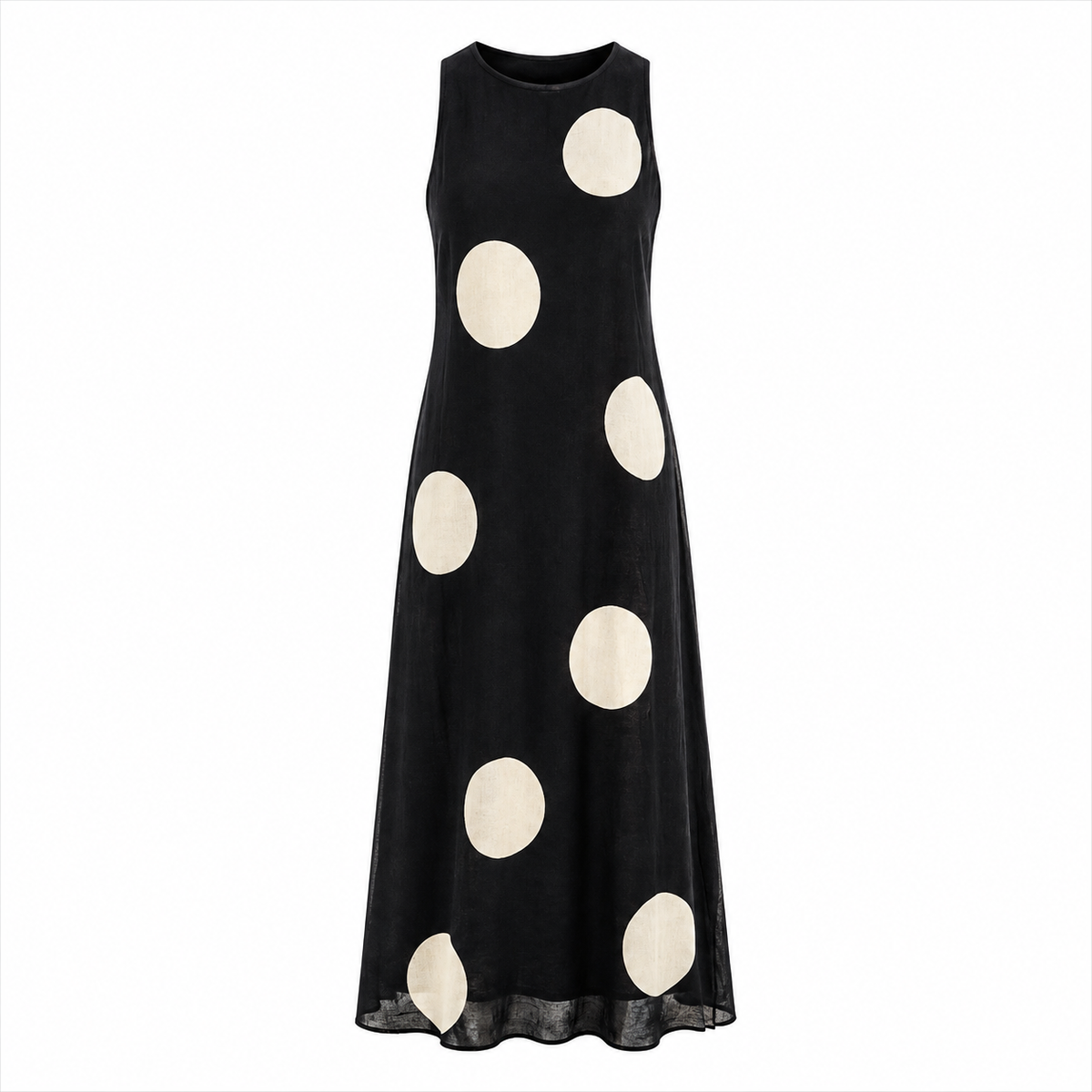 Holly Murphy | Polka Dot Sheer Maxi Dress For Women