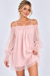 Holly Radnor | Sheer Off-Shoulder Summer Dress For Women