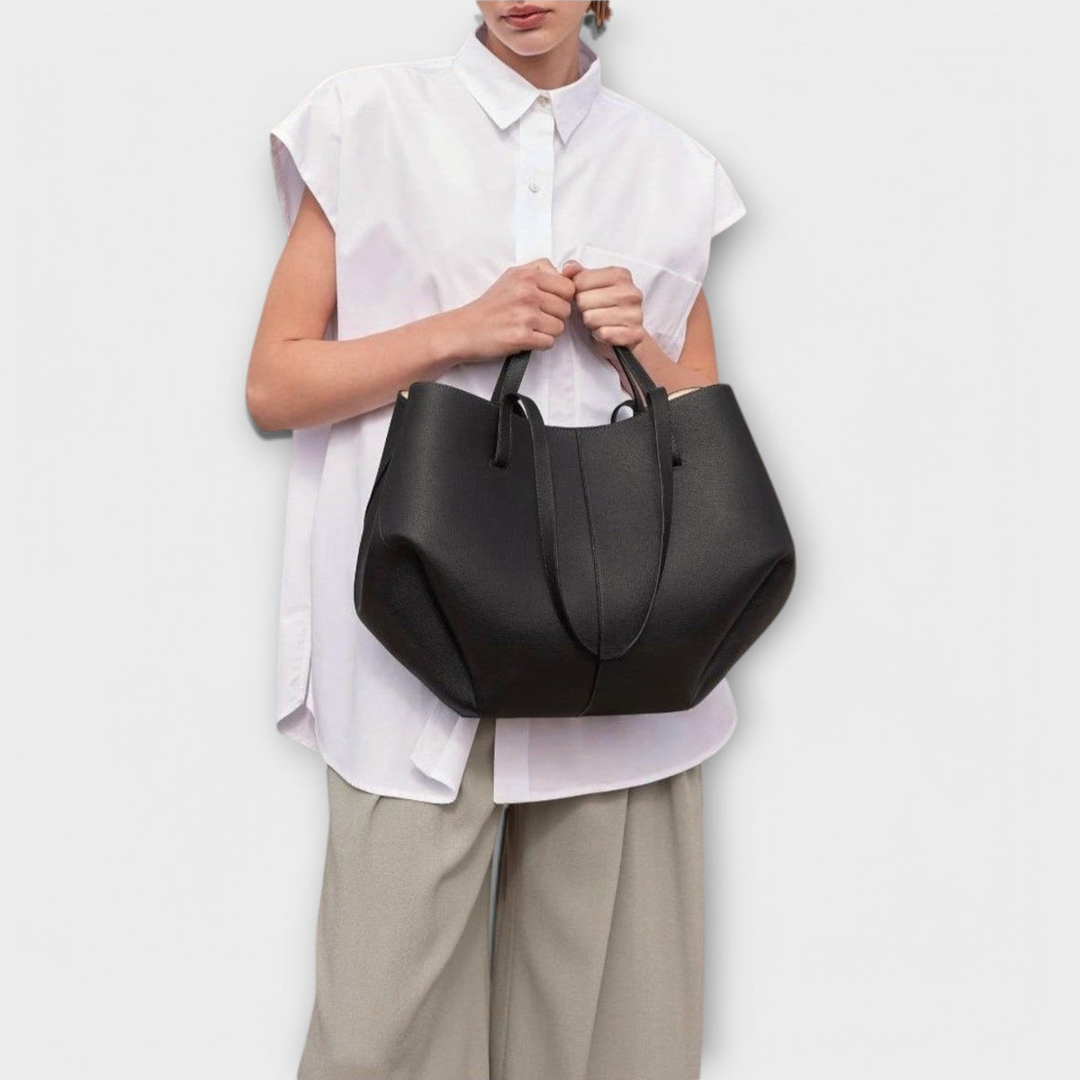 Gunnhild | Women’s Spacious Everyday Bag with Compartments