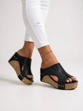 Arya | Women’s Wedge Sandals with Cutout Design