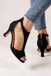 Aria | Cutout Heel Sandals