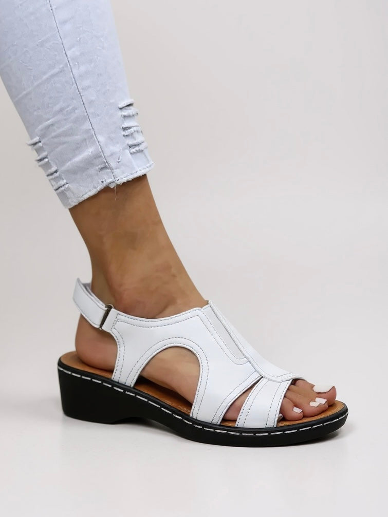 June | Women’s Strappy Sandals with Adjustable Fastening