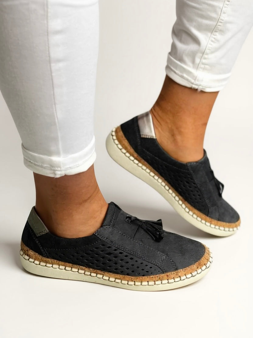 Genevieve | Women’s Tassel Loafers with Slip-On