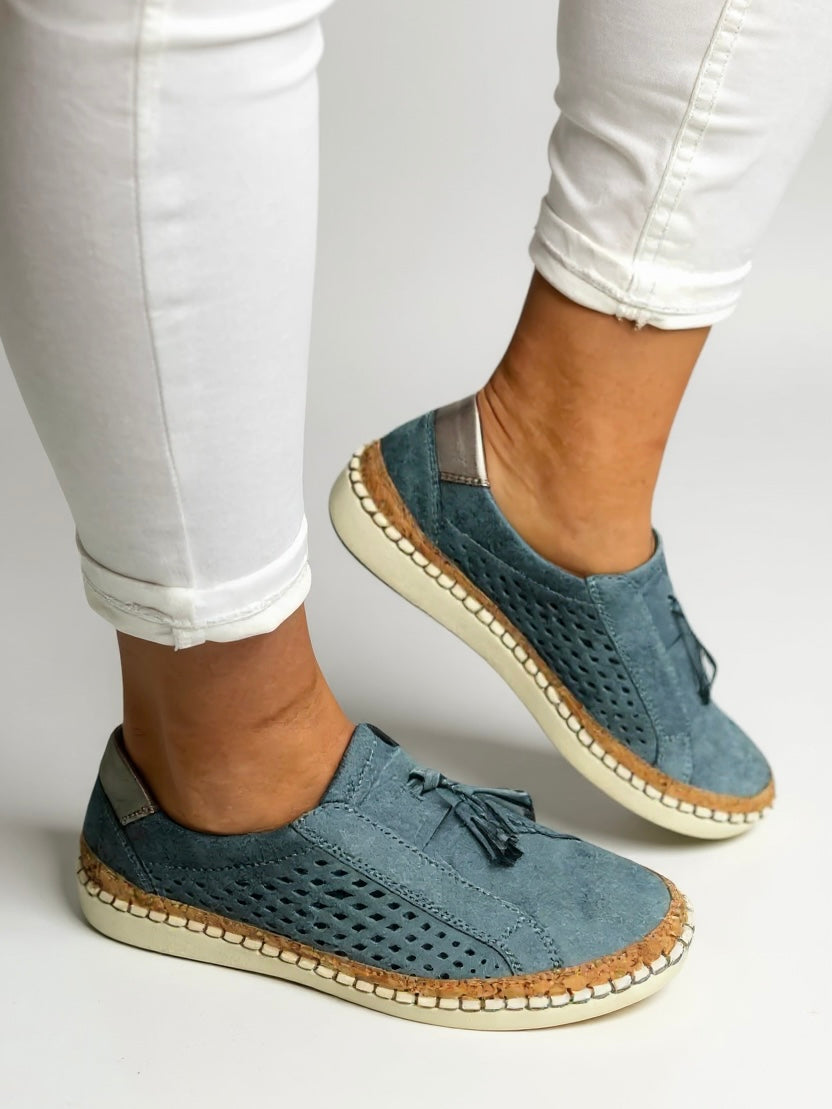 Genevieve | Women’s Tassel Loafers with Slip-On