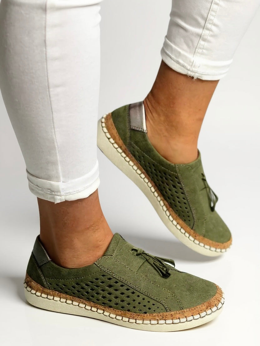 Genevieve | Women’s Tassel Loafers with Slip-On