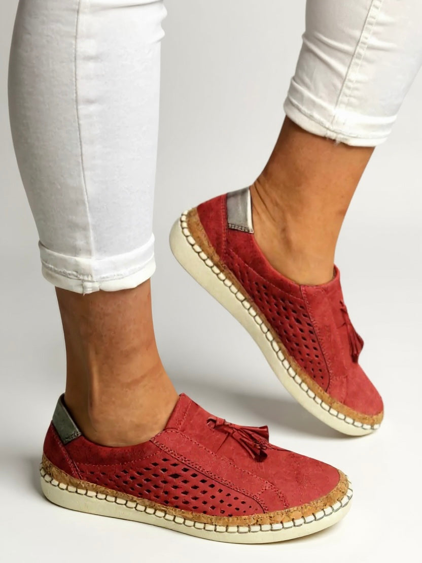 Genevieve | Women’s Tassel Loafers with Slip-On