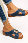 Dara | Double-Buckle Slides