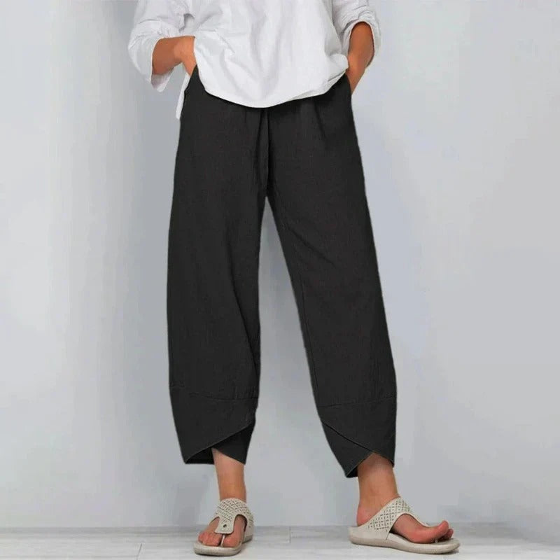 Tarni | Women’s Chic Summer Pants with Flowing Drape