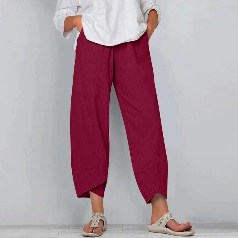 Tarni | Women’s Chic Summer Pants with Flowing Drape