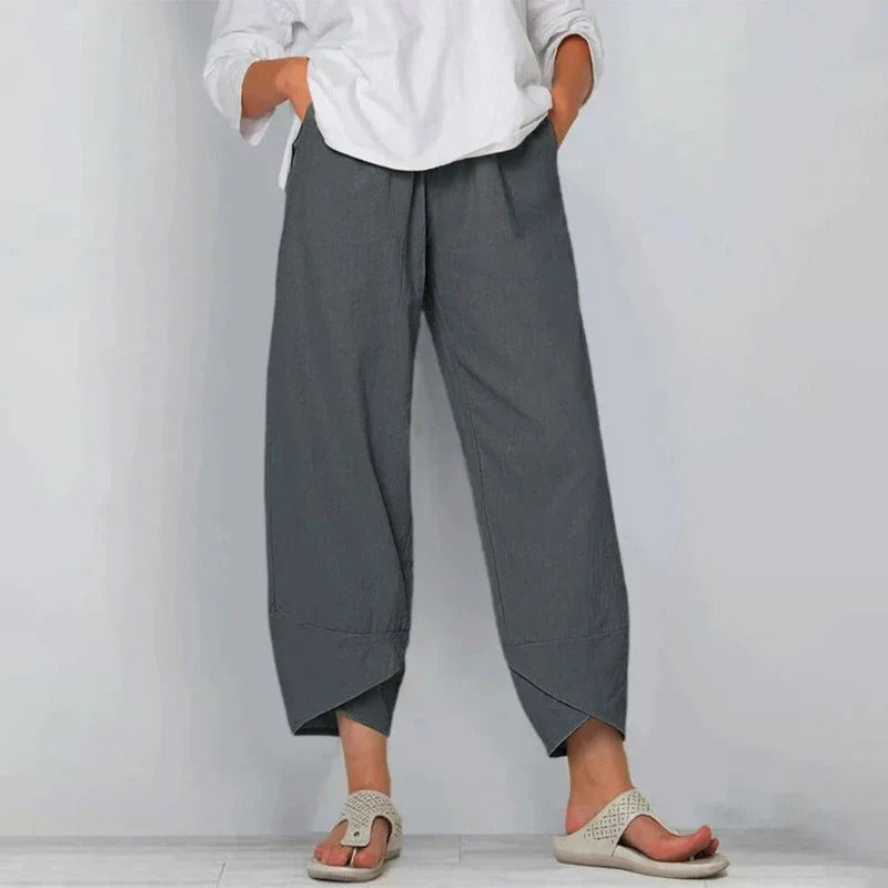 Tarni | Women’s Chic Summer Pants with Flowing Drape