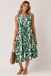 Imogen Clarke | Floral A-Line Midi Dress For Women