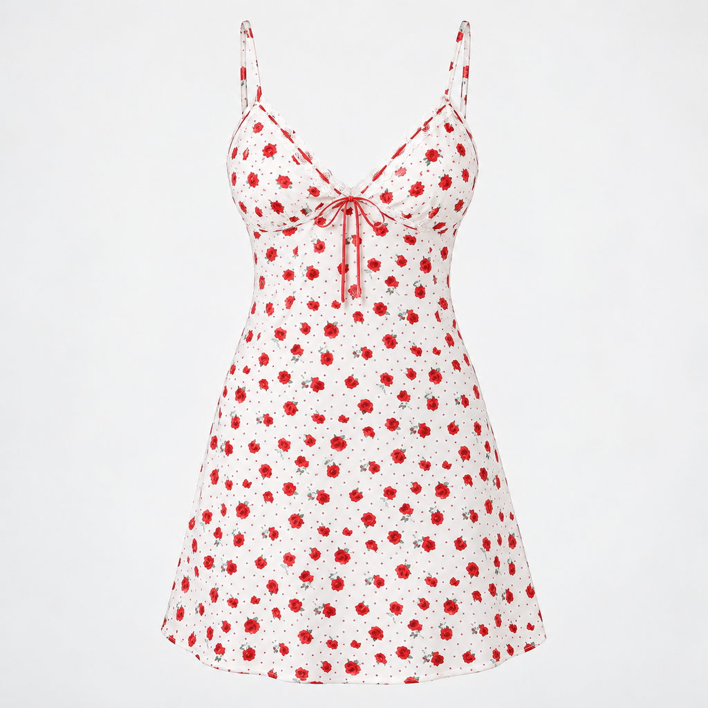 Isabella Hartley | Floral Print Mini Dress For Women