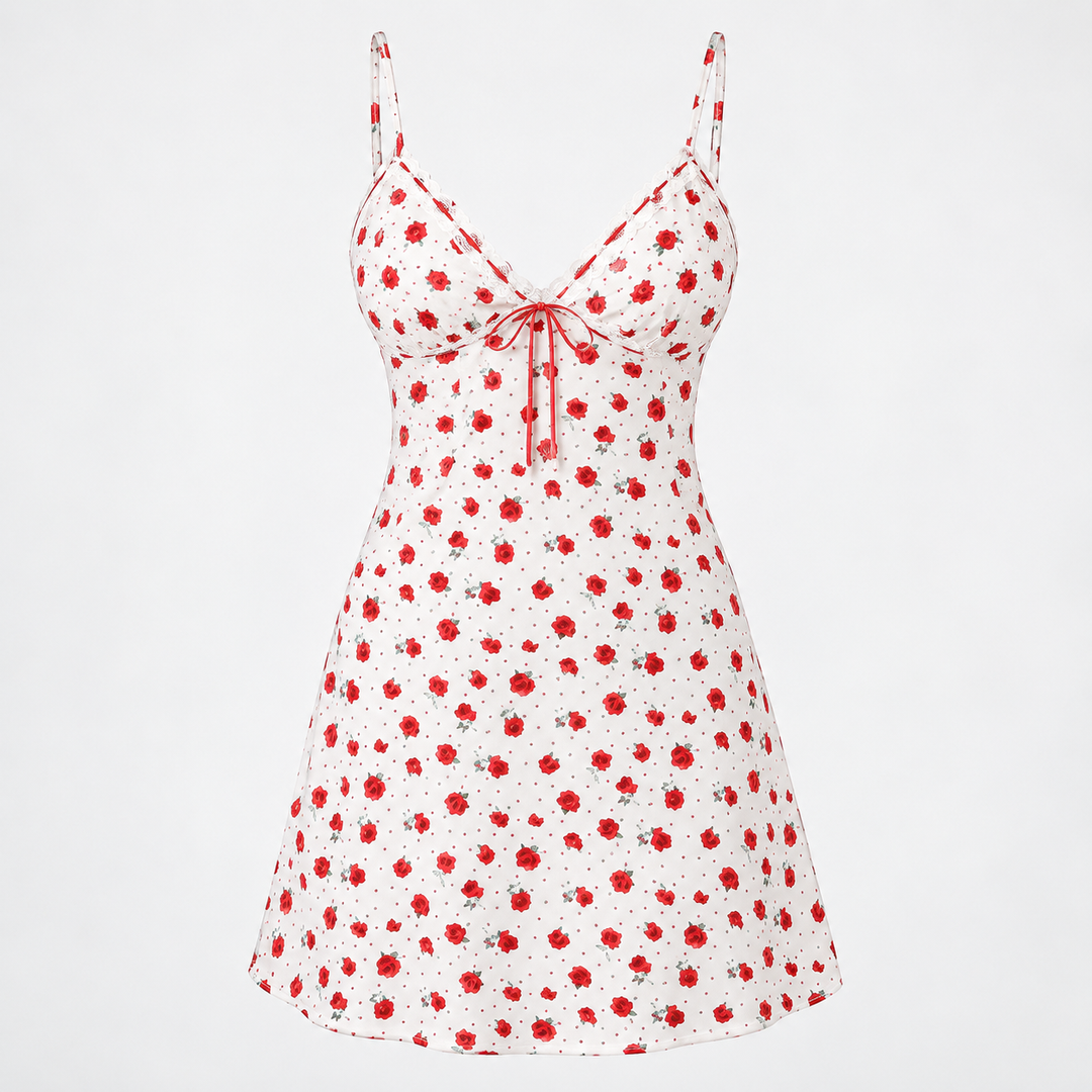 Isabella Hartley | Floral Print Mini Dress For Women