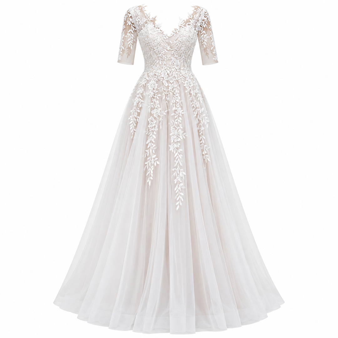 Isabella Hartwell | Lace A-Line Formal Dress For Women