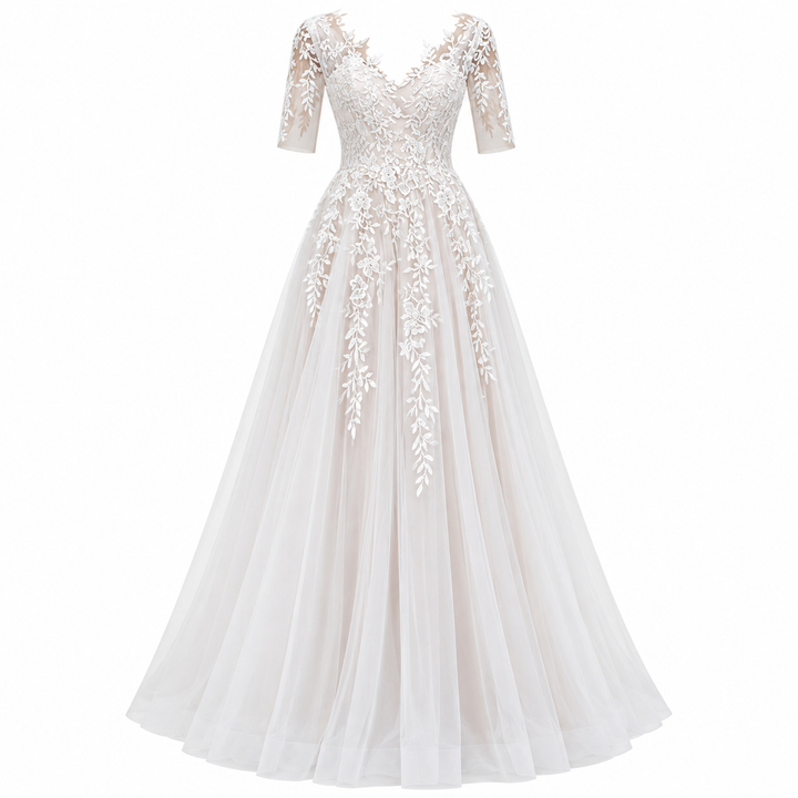 Isabella Hartwell | Lace A-Line Formal Dress For Women