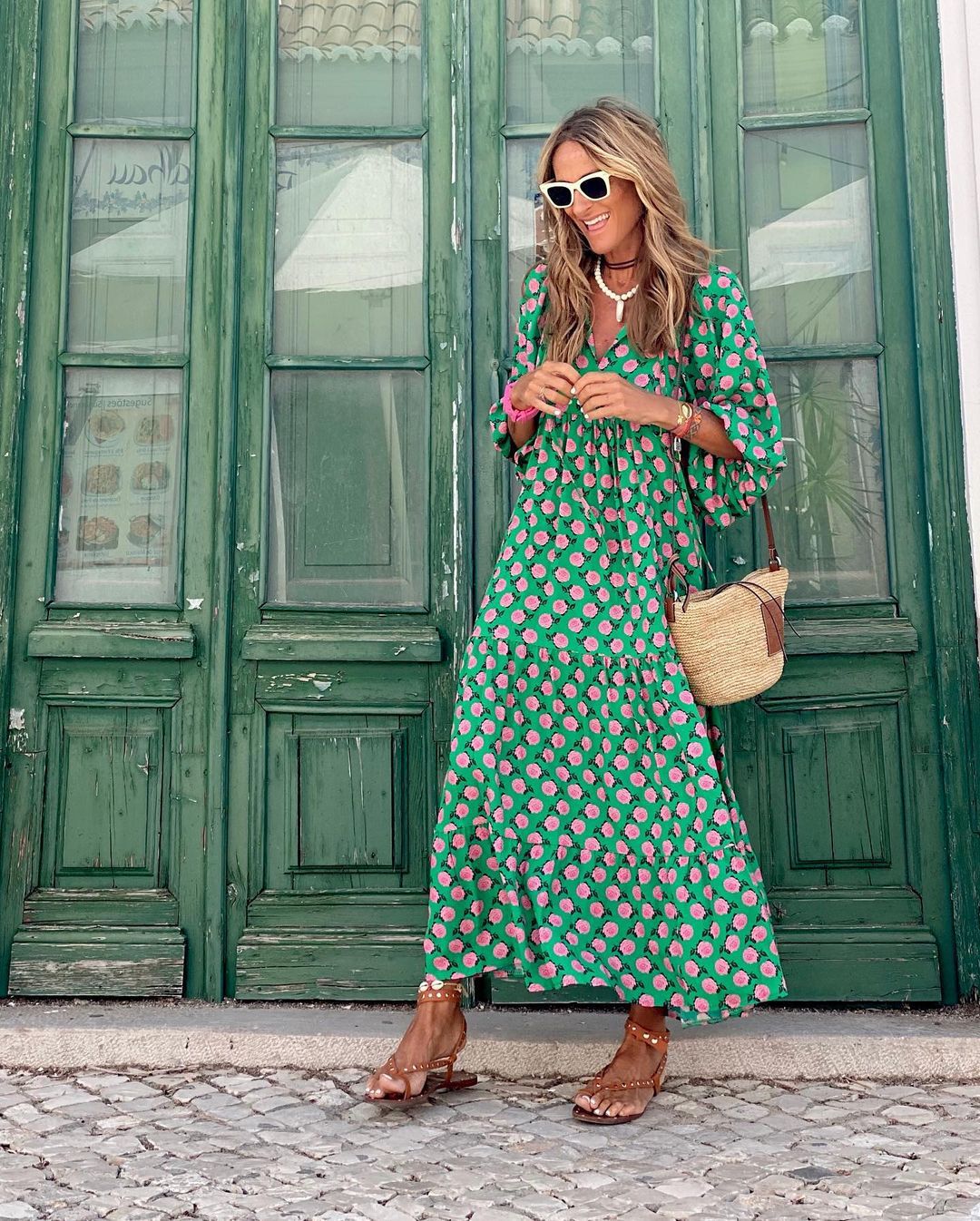 Sharon | Women’s Flutter Sleeve Dress with Breathable Comfort