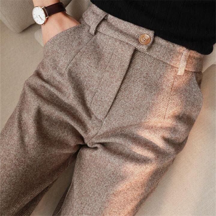 Clarisse | Women’s Tailored Pants with Structured Waistband