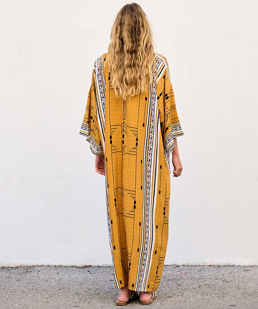 Kira | Women’s Caftan Loose Casual with Waist Tie