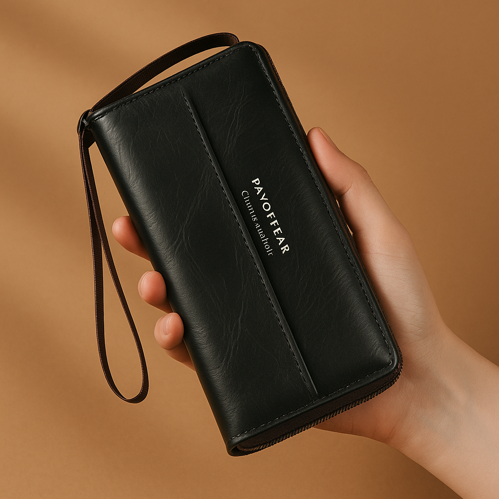 Benjamin | Men’s Slim Wallet with Wrist Strap